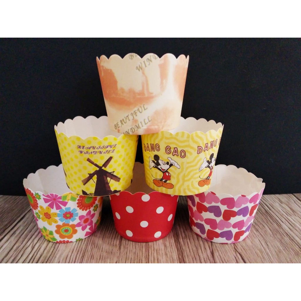 Paper Cup Muffin Kertas Cup Muffin S 50pcs | Shopee Indonesia