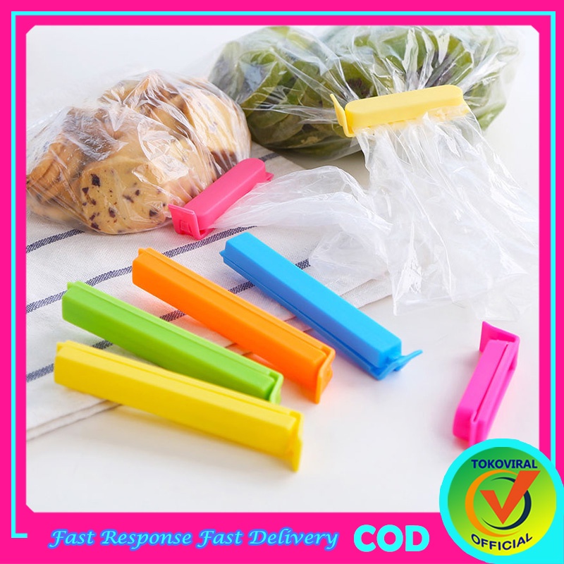 Penjepit Plastik Serbaguna / Penutup Plastik Makanan / Penjepit Bungkus Camilan / Clip Food / TM-11