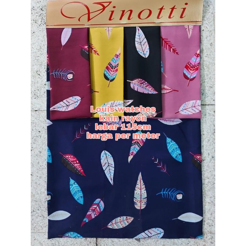 KAIN RAYON MOTIF BULU