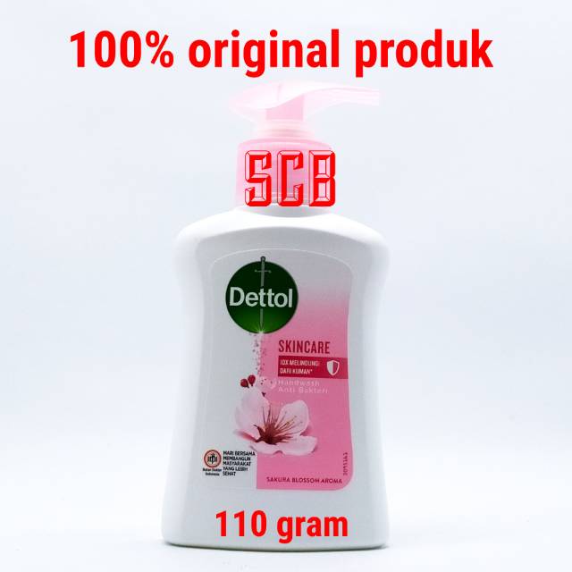 Dettol Skincare Handwash Anti Bakteri 110 ml  - Aroma Sakura Bloom
