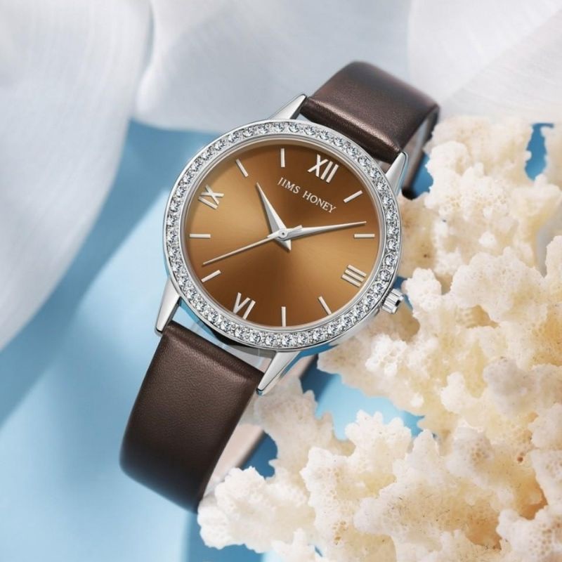 JIMS HONEY JHW12 JAM TANGAN WANITA ORI QUARTZ STAINLESS WATCH TAHAN AIR ARLOJI CEWEK IMPOR MURAH