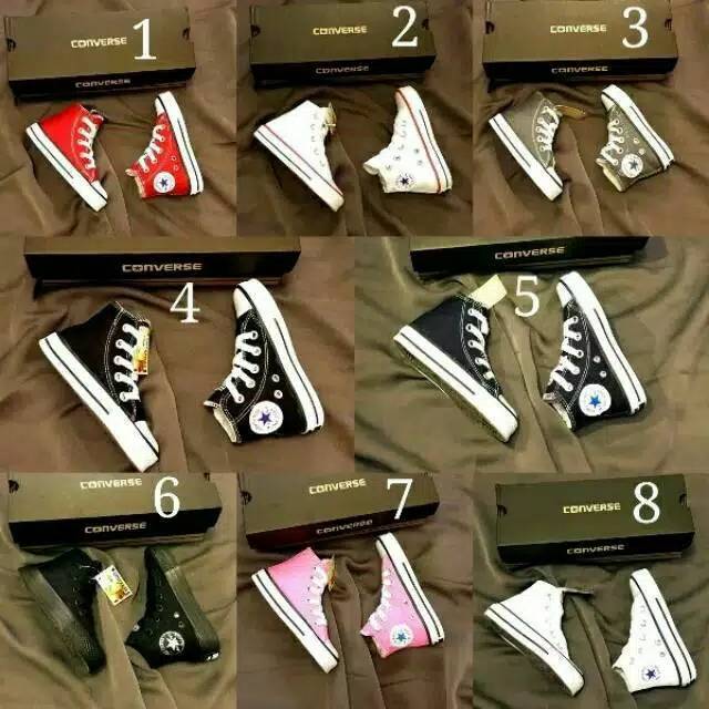 (BISA COD) DIOBRAL SEPATU CONVERSE ALL STAR ANAK DAN DEWASA