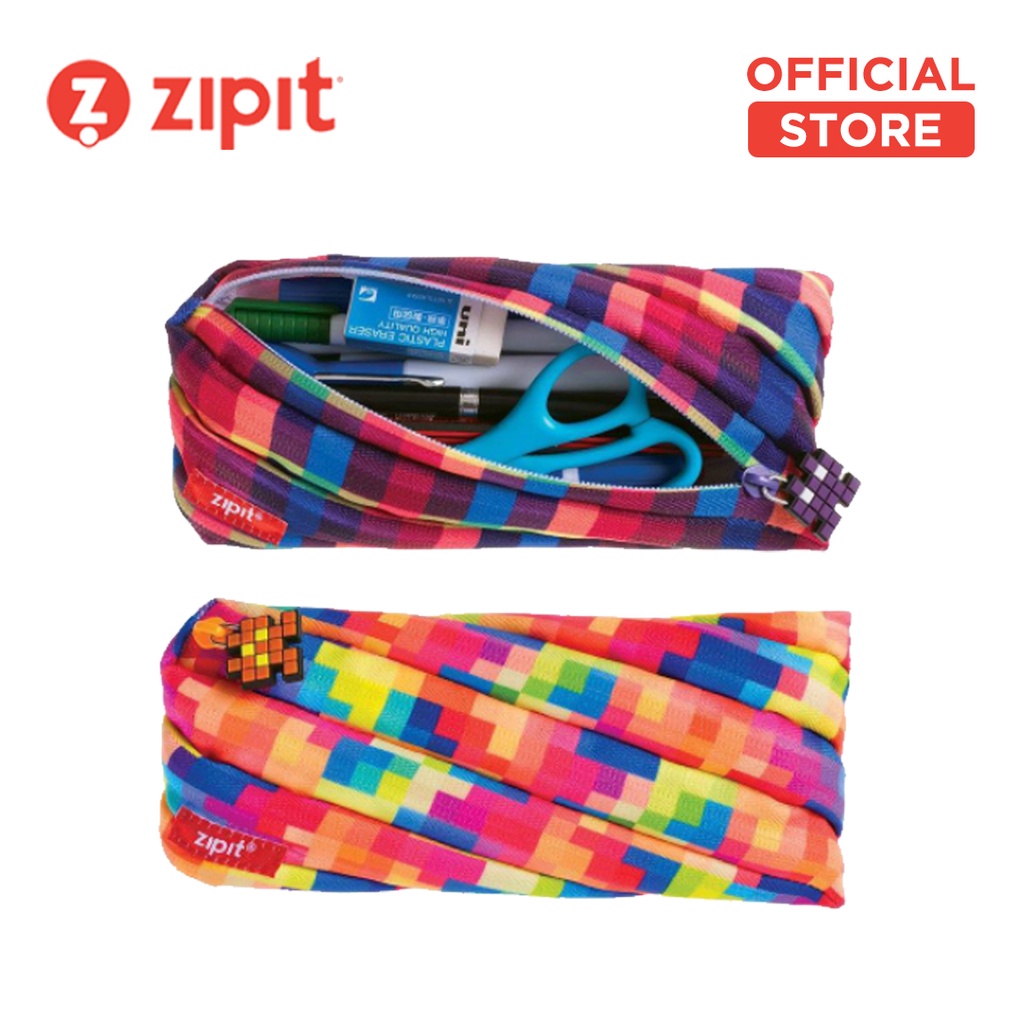 

Tempat Pensil/Tempat Kosmetik Lucu ZIPIT Pixel Pouch