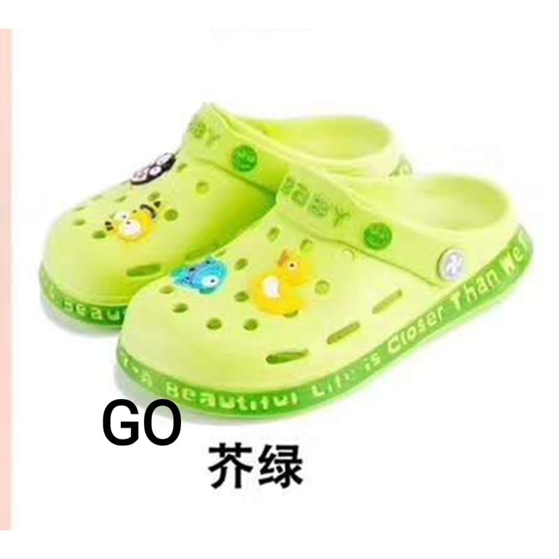 sogo LIFE BEETLE PAO Sandal Anak Laki Perempuan Bahan Karet Model Lucu 0-7 Tahun Import