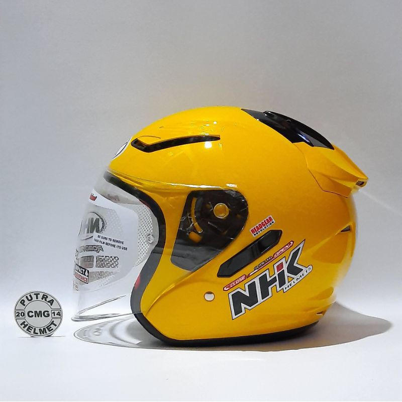 HELM NHK R1 SOLID YELLOW