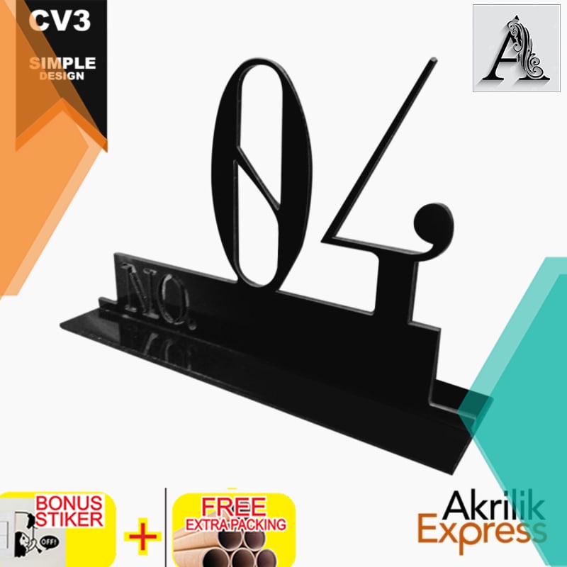 

Promo Termurah / Nomor Meja Akrilik CV003