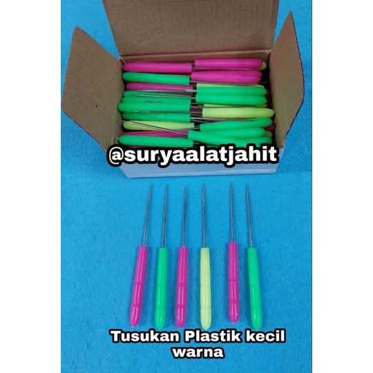 Tusukan/jarak Plastik kecil warna =rp.1.800/1pcs