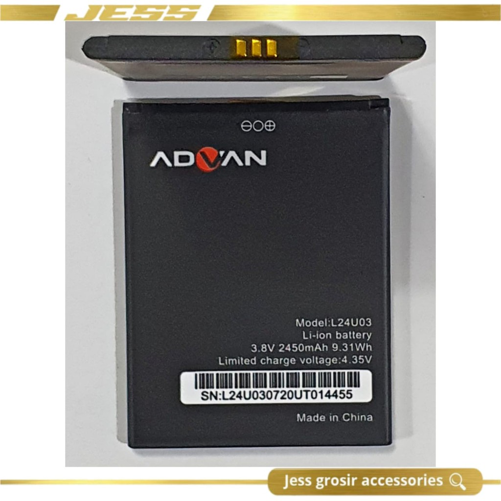 Baterai Batre Original ADVAN Nasa 5202 5.2 Inchi Kode Battery L24U03 Vandroid Double IC