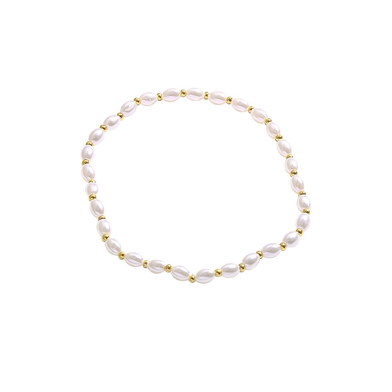 2022 Gelang Tali Elastis Adjustable Dengan Mutiara Untuk Wanita