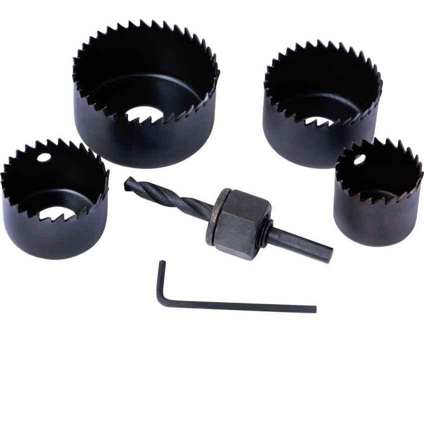 Holesaw set kit  / Hole Saw Set 6 pcs / Hidroponik Mata Bor Pelubang PVC Pelubang Kayu Set 6pcs Hole Saw Kit Set 6 pcs