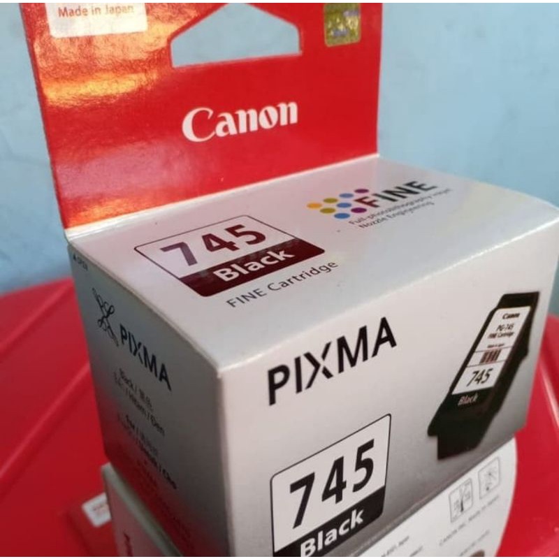 tinta cartridge canoan 745 dan 746 satu set