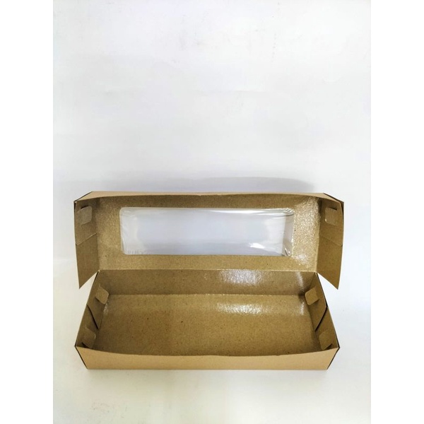 

BOX DONAT ISI 3 WINDOW KRAFT UK 27X10X5CM ISI5