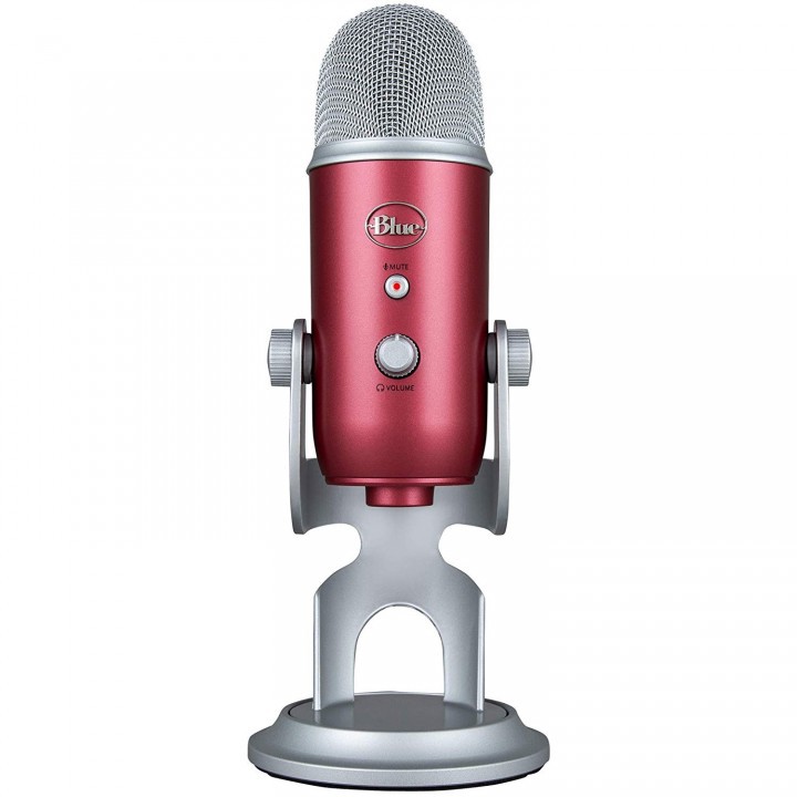 BLUE Microphones YETI USB Microphone - Steel Red Edition