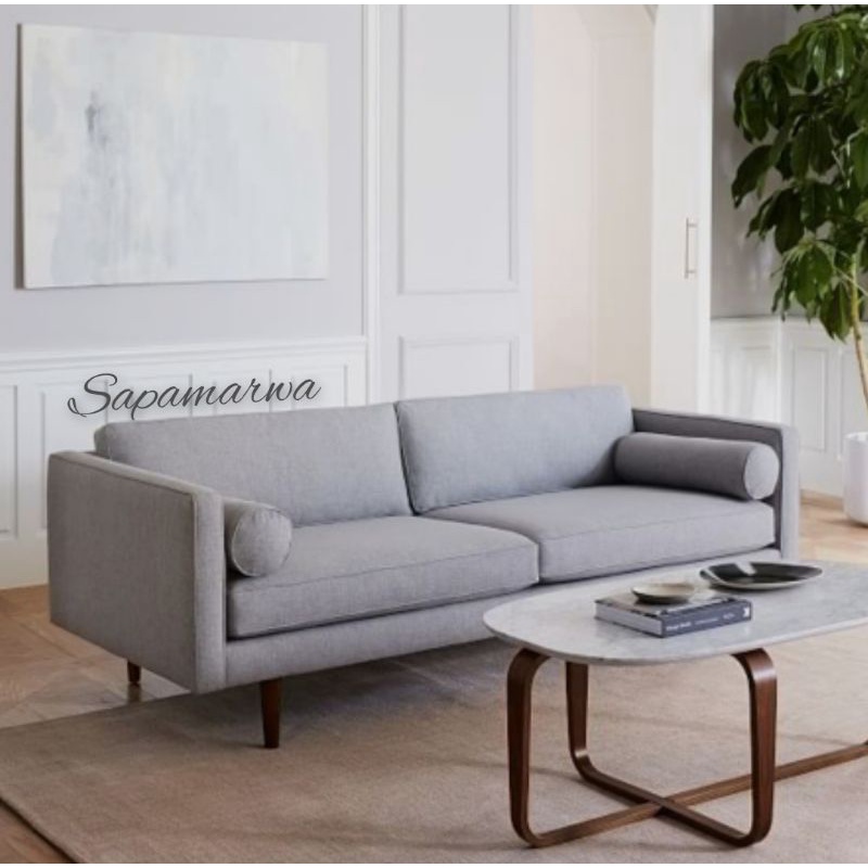 Sofa minimalis 1 2 3 seater modern kursi ruang tamu