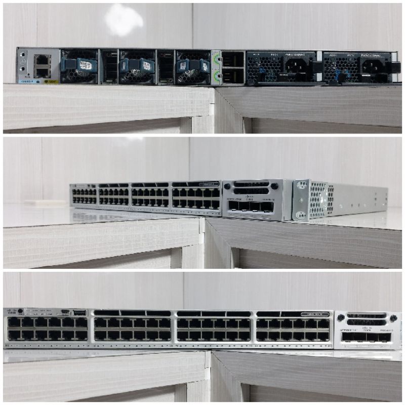 Switch Cisco Catalyst 3850 48 Port Modul Nm 4Port 1G WSC3850 48T-S V07