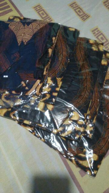 Maura Couple - Sania Ruffle Batik Couple Ori Ndoro Jowi Garansi Termurah Shopee - Batik Modern Solo