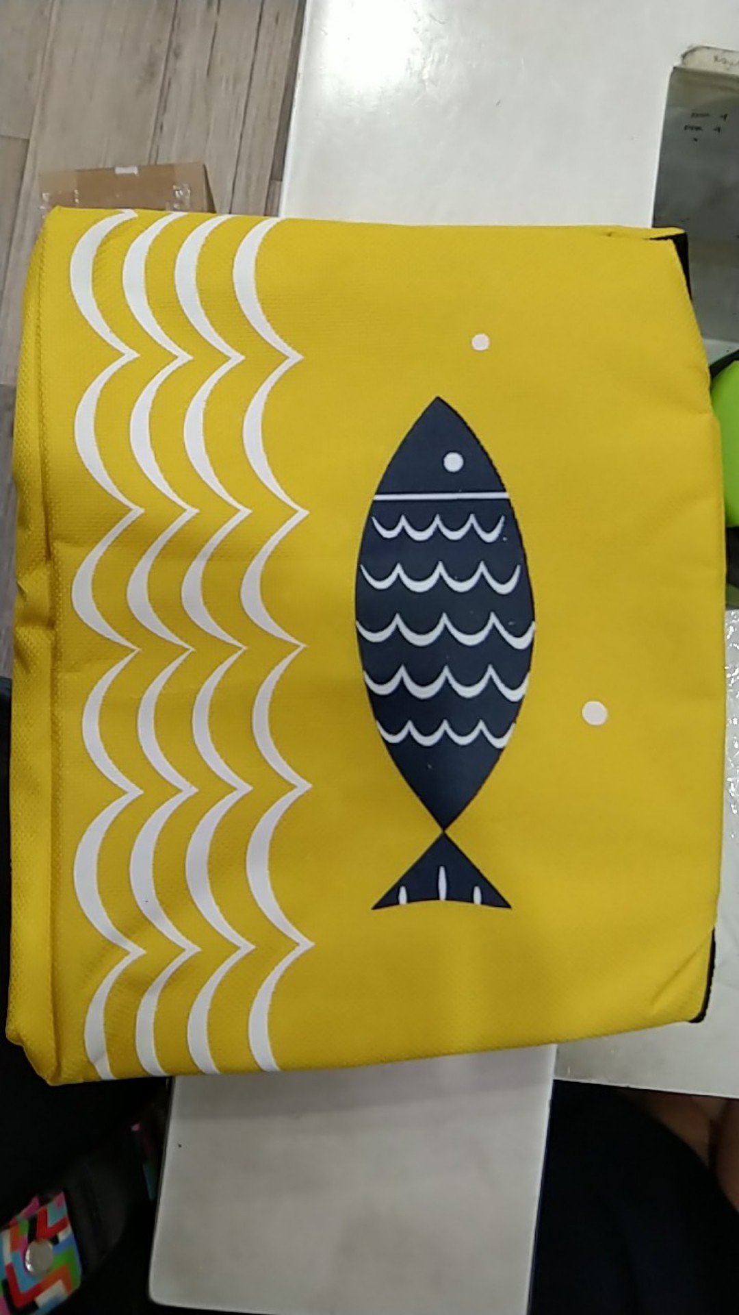 Lunch Bag Cooler | Tas Bekal Makan - Motif Ikan  #05