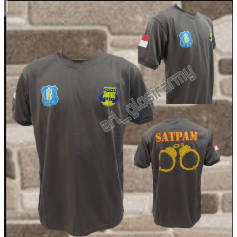 terbaru.KAOS SATPAM/SECURITY.gada pratama.