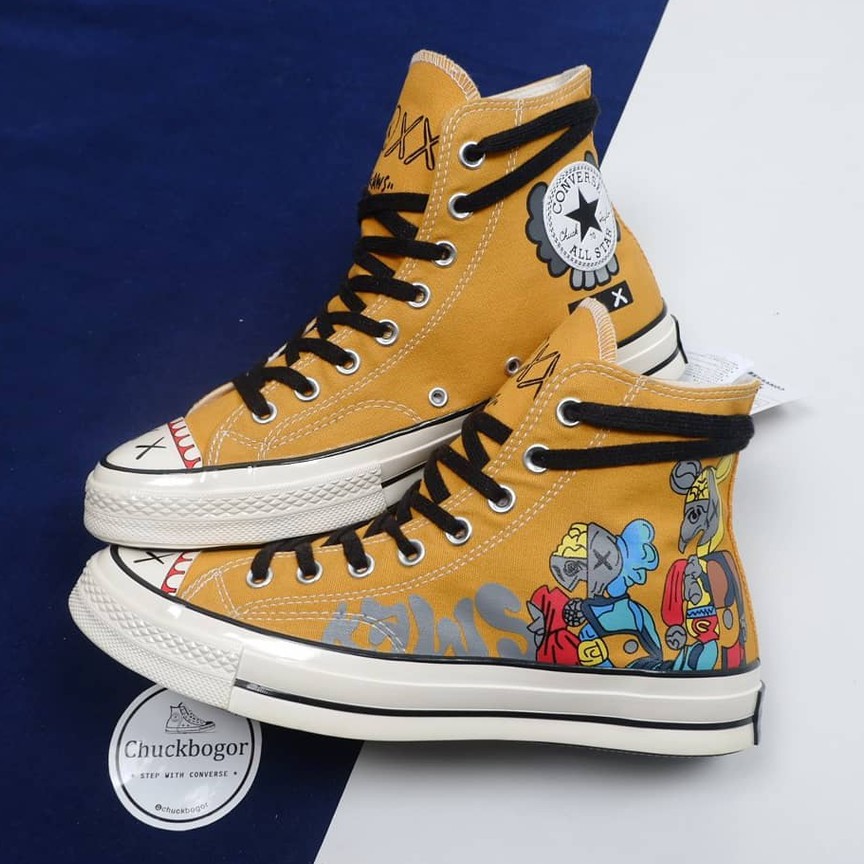 converse 70s x kaws