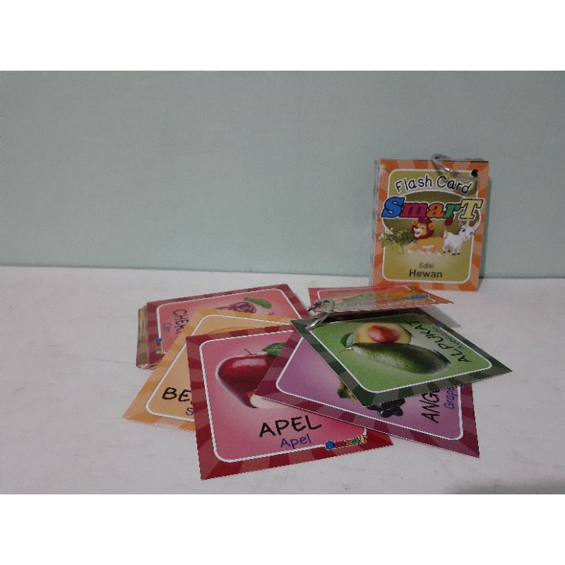 Flashcard Kartu Pintar Buah Murah