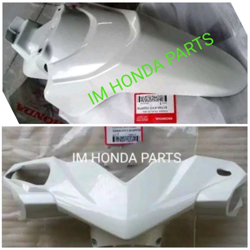 spakbor depan batok depan Honda beat karbu lama putih original
