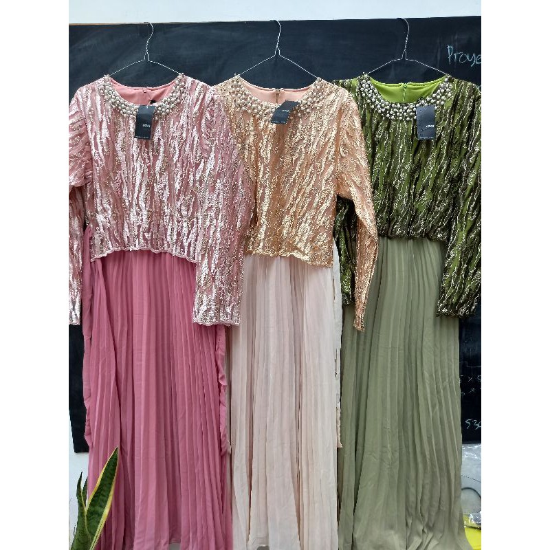 Gamis Ozias Premium Prisket / plisket