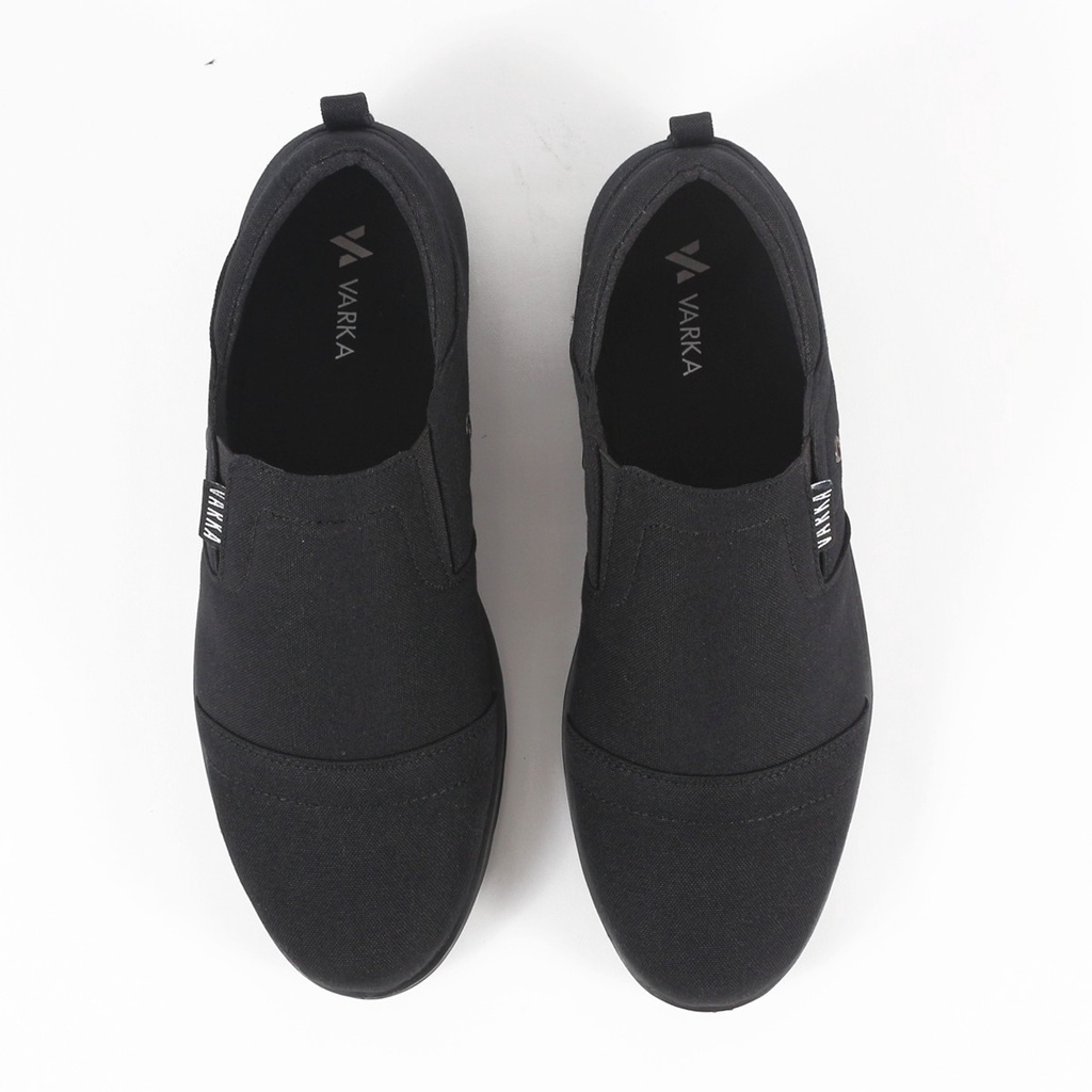 Sepatu Slip On Pria V 4469 Brand Varka Sepatu Casual Kuliah Kerja Hangout Harga Murah Berkualitas