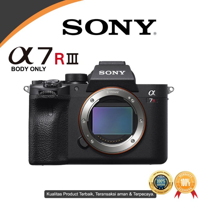 Sony Alpha A7R Mark 3, Sony A7R Mark iii, Body Only, Full Frame