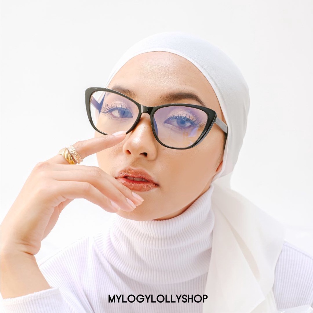 MYLOGY - NURA FRAME KACAMATA OPTIK WANITA CAT EYE