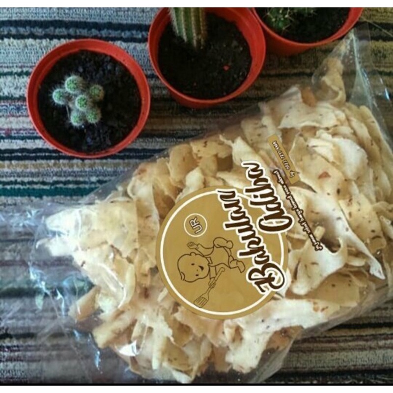 

KERIPIK BAWANG PUTIH 500gr