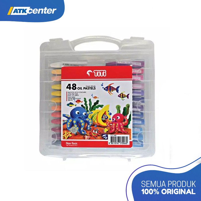 

OIL PASTELS / CRAYON TITI 48 COLORS