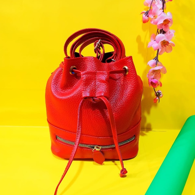 TAS PAPIRUT TAS KULIT ASLI SAPI SUKAREGANG GARUT