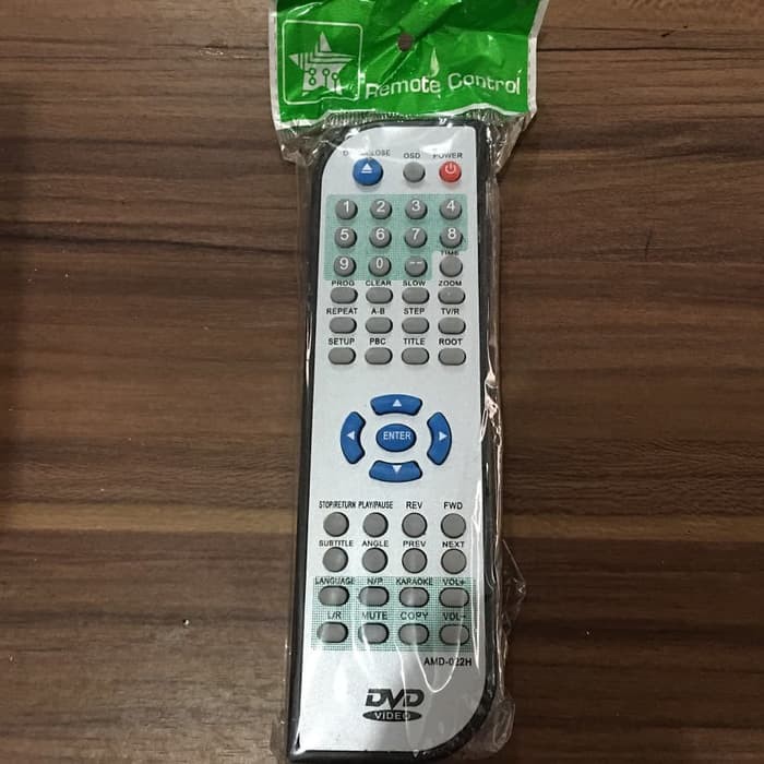 Remot DVD Remote Star Berkualitas untuk DVD Player BM