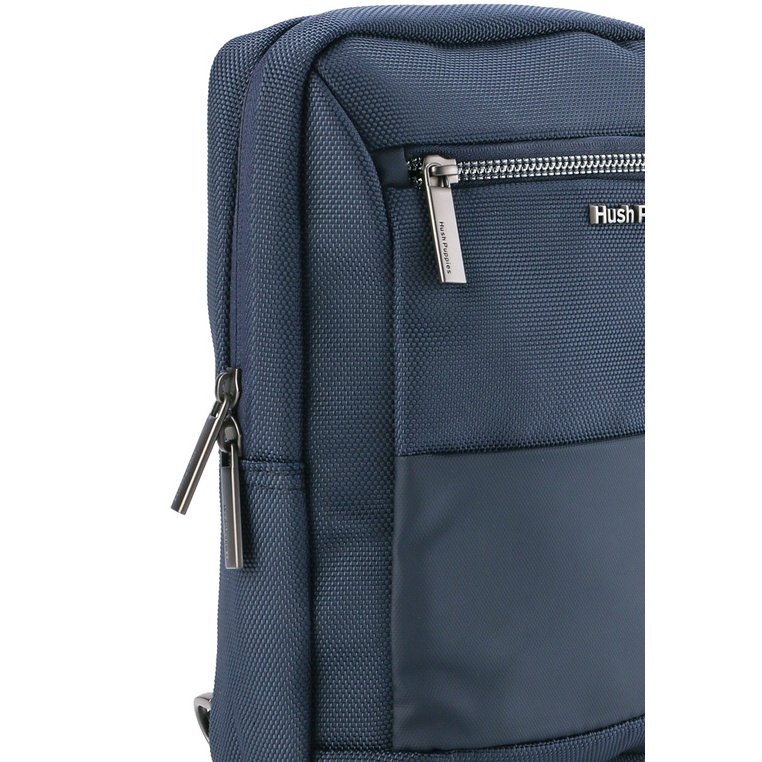 TAS SELEMPANG DADA/BADAN PRIA HUSH PUPPIES SLING CHEST/BODY/BAG ORIGINAL BIRU NAVY BLUE HM157