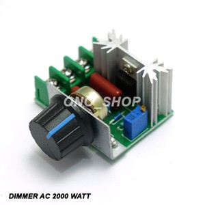 Dimmer Voltase AC 220 Volt 2000 Watt