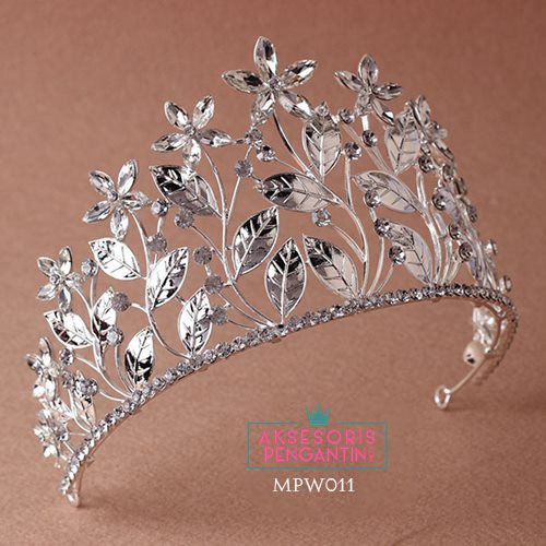 [STOK TERBATAS] HEADPIECE WEDDING AKSESORIS WANITA MAHKOTA PENGANTIN MPW011