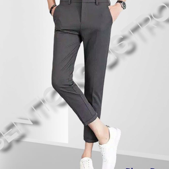 Celana Ankle Pants Celana Casual Celana Formal Celana Bahan Kerja Kantor Celana Panjang Pria Chino Chinos Fashion Pria Korean Style