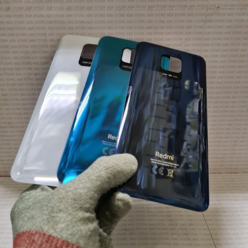 TUTUP BELAKANG BACKDOOR BACKCOVER KESING CASING HOUSING XIAOMI REDMI NOTE 9 PRO ORIGINAL