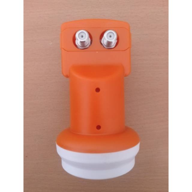 LNB KU BAND 2 OUTPUT LNBF KU BAND DUAL OUT SATU LNB 2 RECEIVER