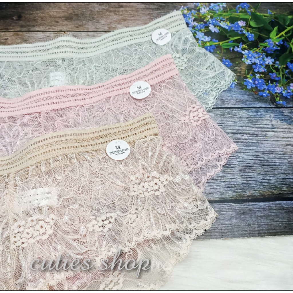 UNDIES WANITA DEWASA FULL TRANSPARANT,LOW WAIST