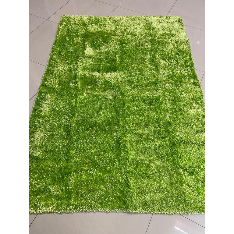 Carpet KARPET PERMADANI CENDOL KILAP GLOSSY ANTI SLIP TEBAL PREMIUM SUPER QUALITY 165X270