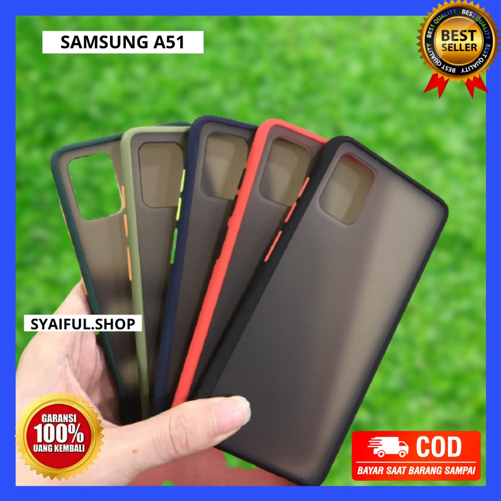 CASE SAMSUNG A51 SOFT CASE HYBRID PREMIUM DOVE ANTI PECAH