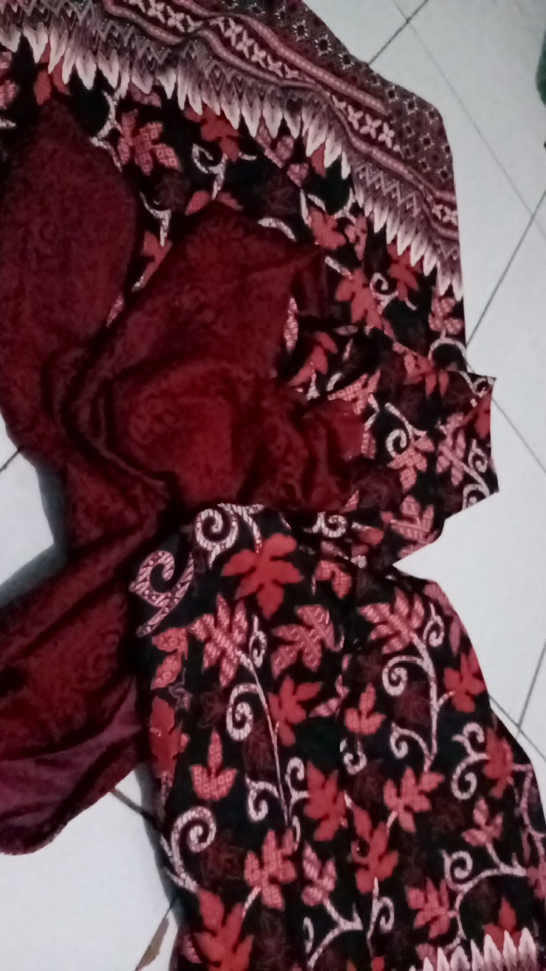 Couple Nurhalisa/ Couple Gamis Brukat Kombi Batik Silk/ Best Couple Kualitas Premium