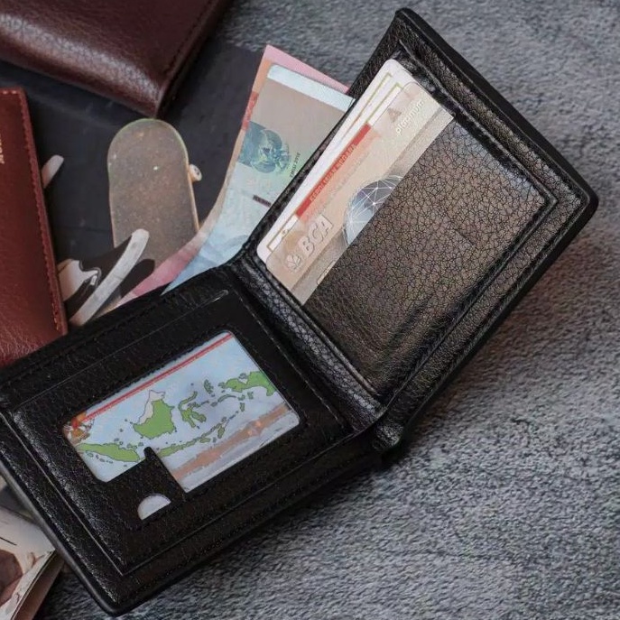 Dompet Kulit Pria impor murah / Dompet Kulit Sintesis / Dompet pria / Dompet cowok