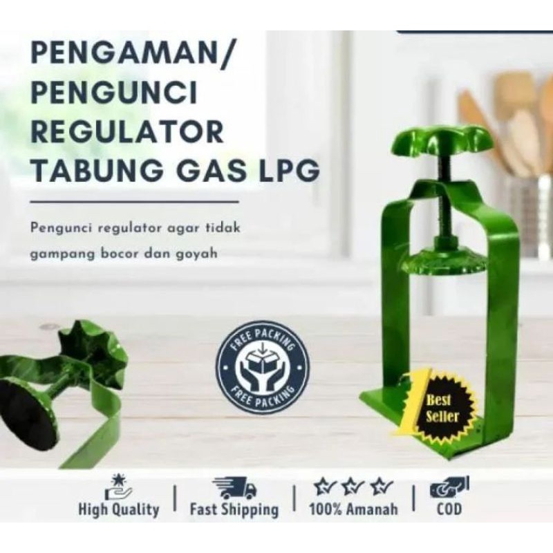 Besi Pengunci / Pengaman Regulator Gas LPG