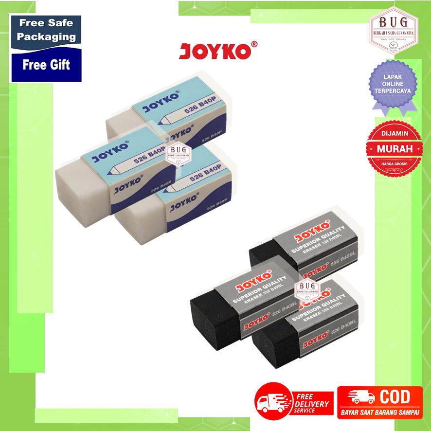 

Setip JOYKO Ukuran Kecil - Penghapus Pensil (Eraser) 526-B40BL & 526-B20