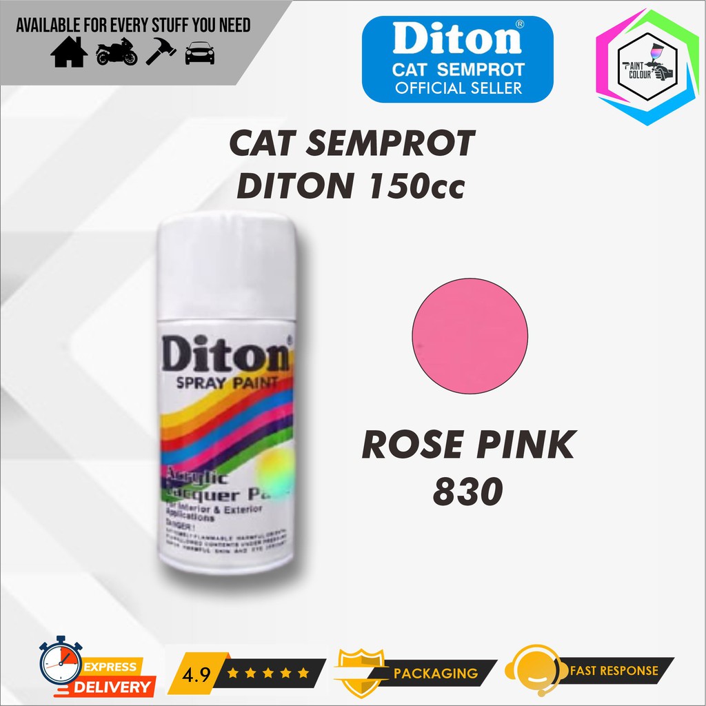 Diton Cat Semprot/Pylox/Motor/Helm/Gundam 150cc - 830 Rose Pink