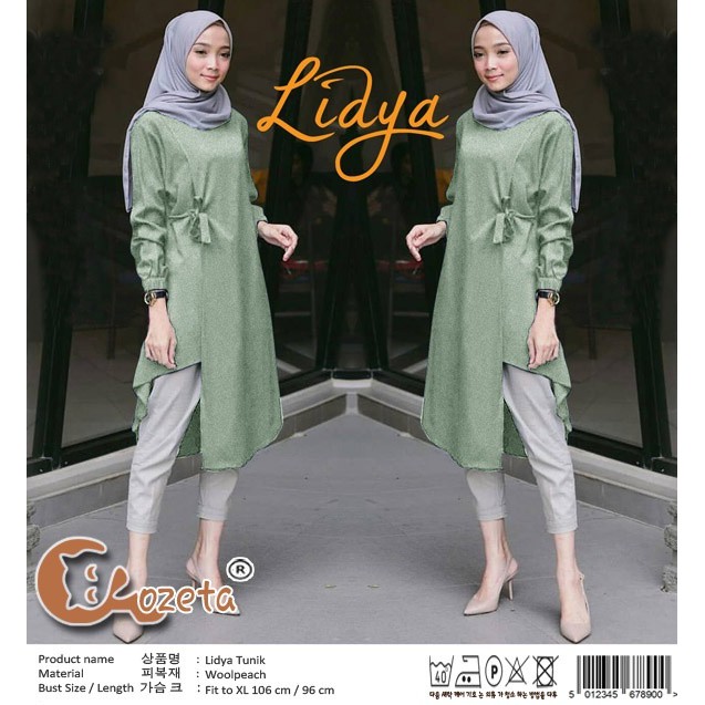 TUNIK LIDYA 4 WARNA