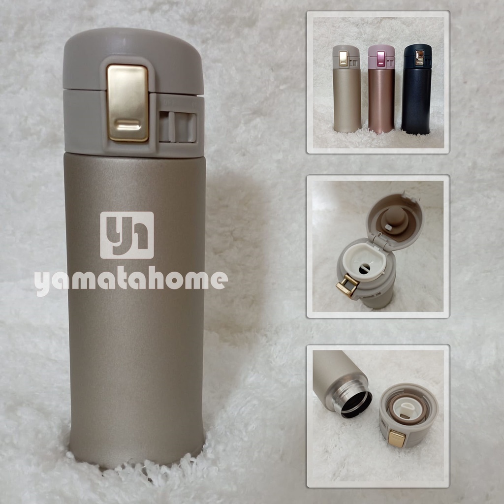 Termos Kunci Kopi Stainless Air Panas Dingin Botol Minum Thermos 350 ML