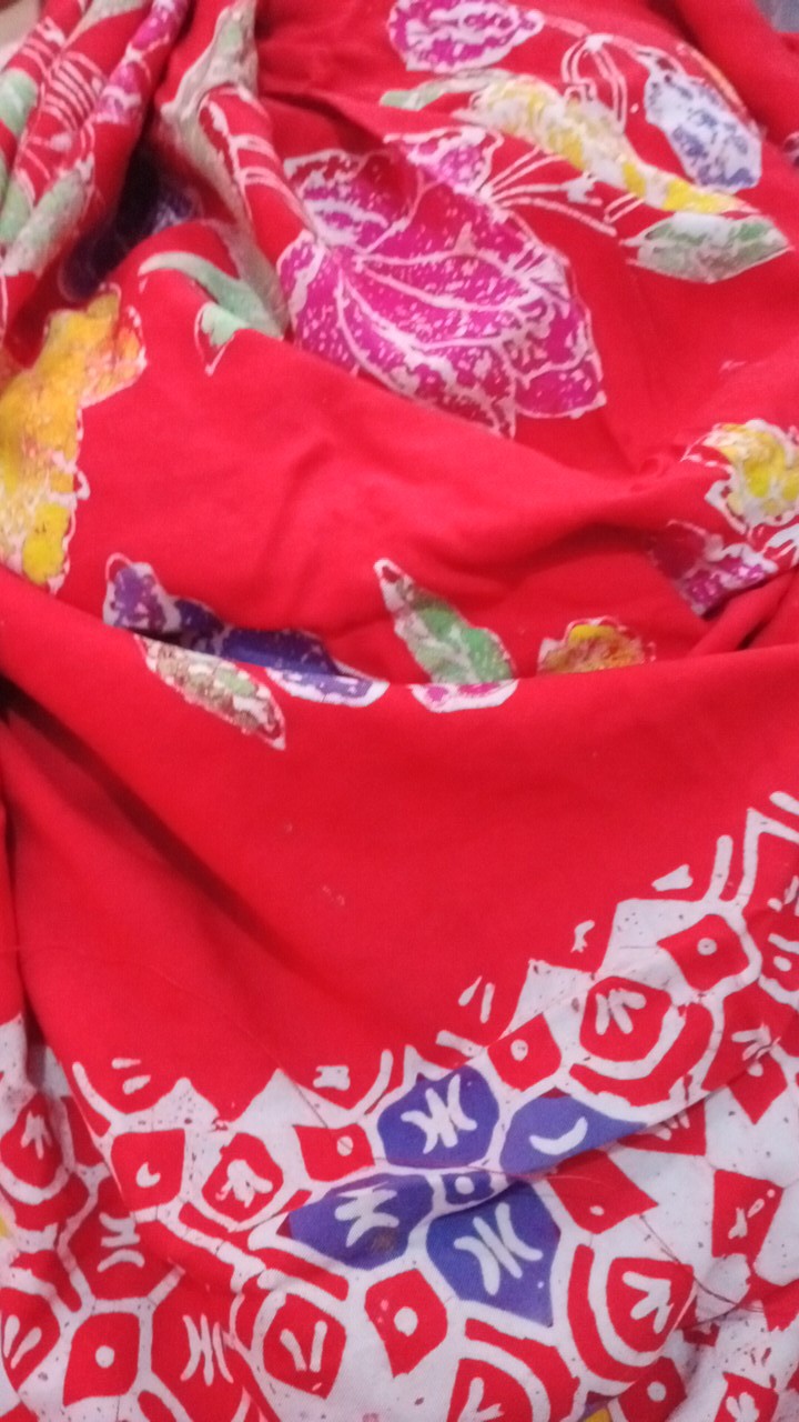 Daster Longdress Soft Batik Pekalongan / Baju Tidur Wanita Bahan Rayon Tebal